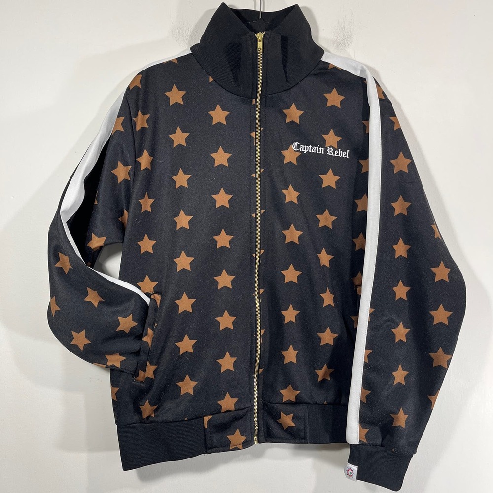 Captain Rebel Black Star Track Suit Set Size Large - Picture 5 of 16